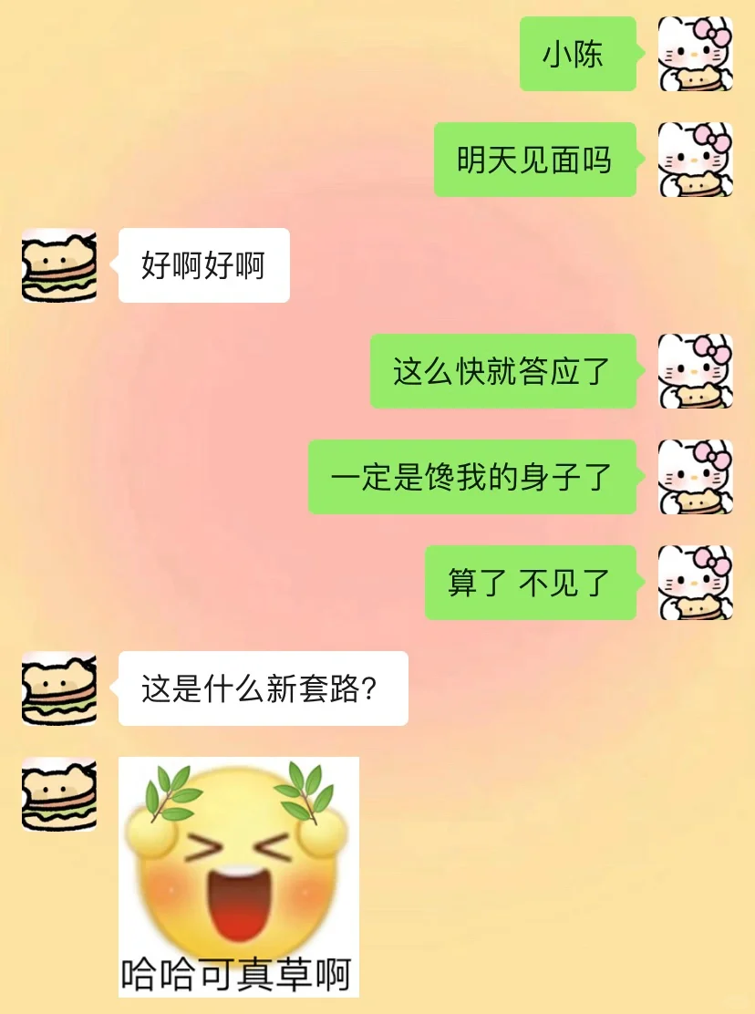 《当两个很有梗的人恋爱时》