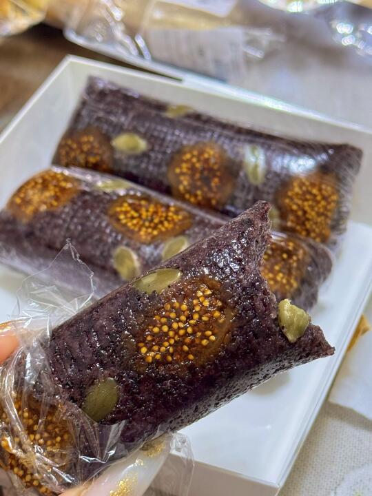 长春好百客！这个有人吃过嘛！无花果血糯米😋