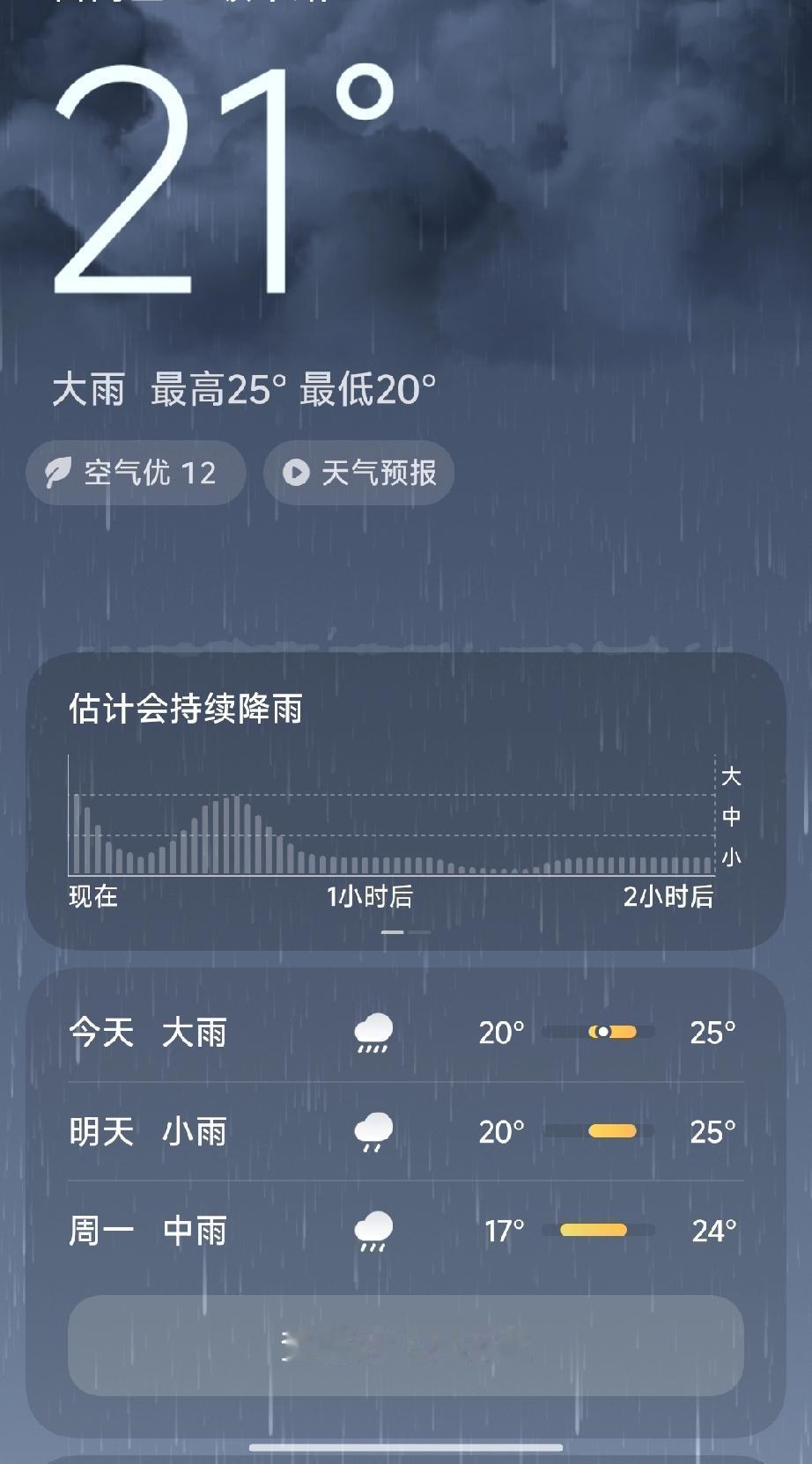 雨季来临，未来三天持续降雨，记得带伞哦！🌧️💧