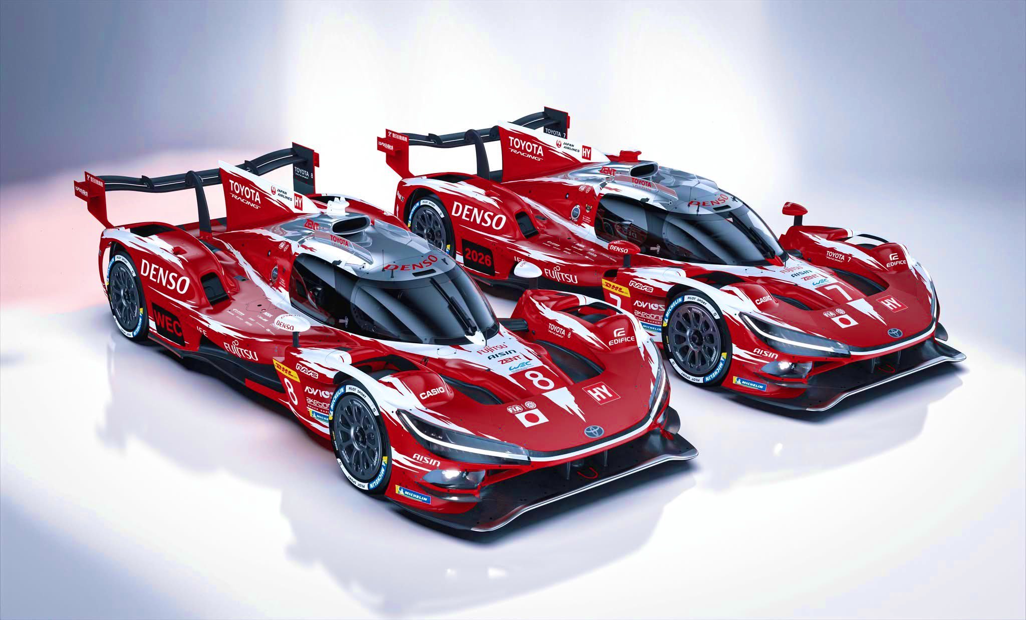 丰田确认，2026款的TR010只用了一张EVO Joker牌，所有的外观改变都