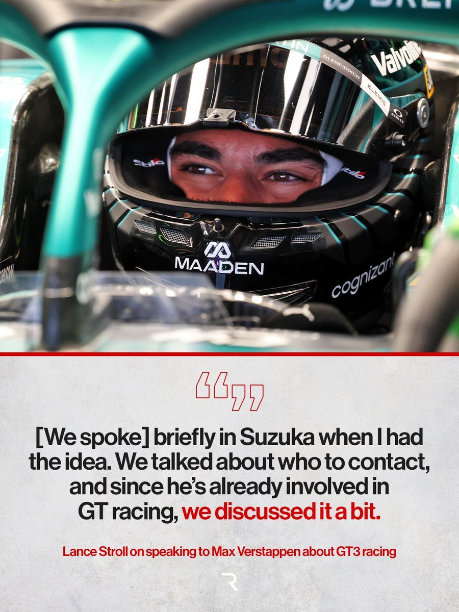 “每个人都很享受开 GT3 赛车的感觉 —— 它们开起来特别有意思。”斯特罗尔将