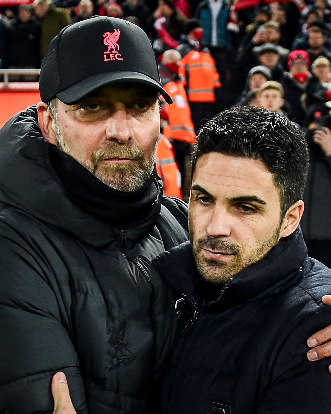 本赛季阿森纳和利物浦打了同样5场比赛：主场vs森林主场vs富勒姆客场vs纽卡斯尔