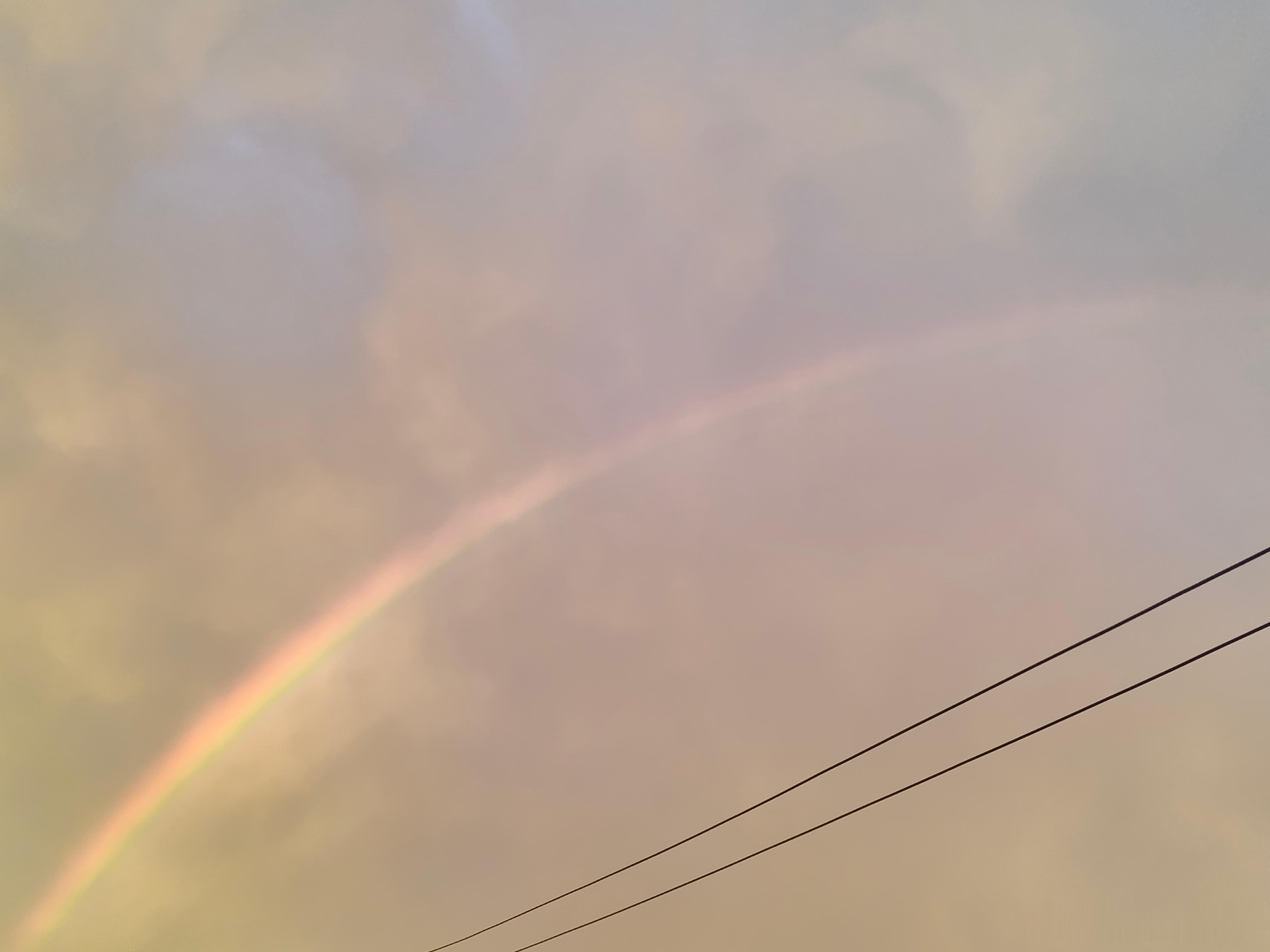 雨后出彩虹🌈 