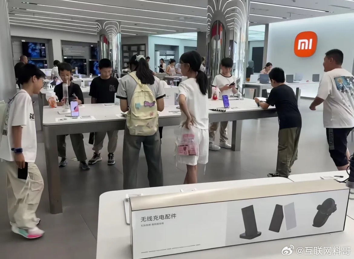 小米受欢迎的真实写照。 ​​​