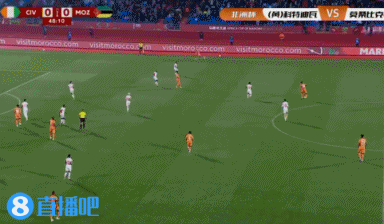 打破僵局！阿玛德插上打出一记穿裆球破门，科特迪瓦取得1-0领先