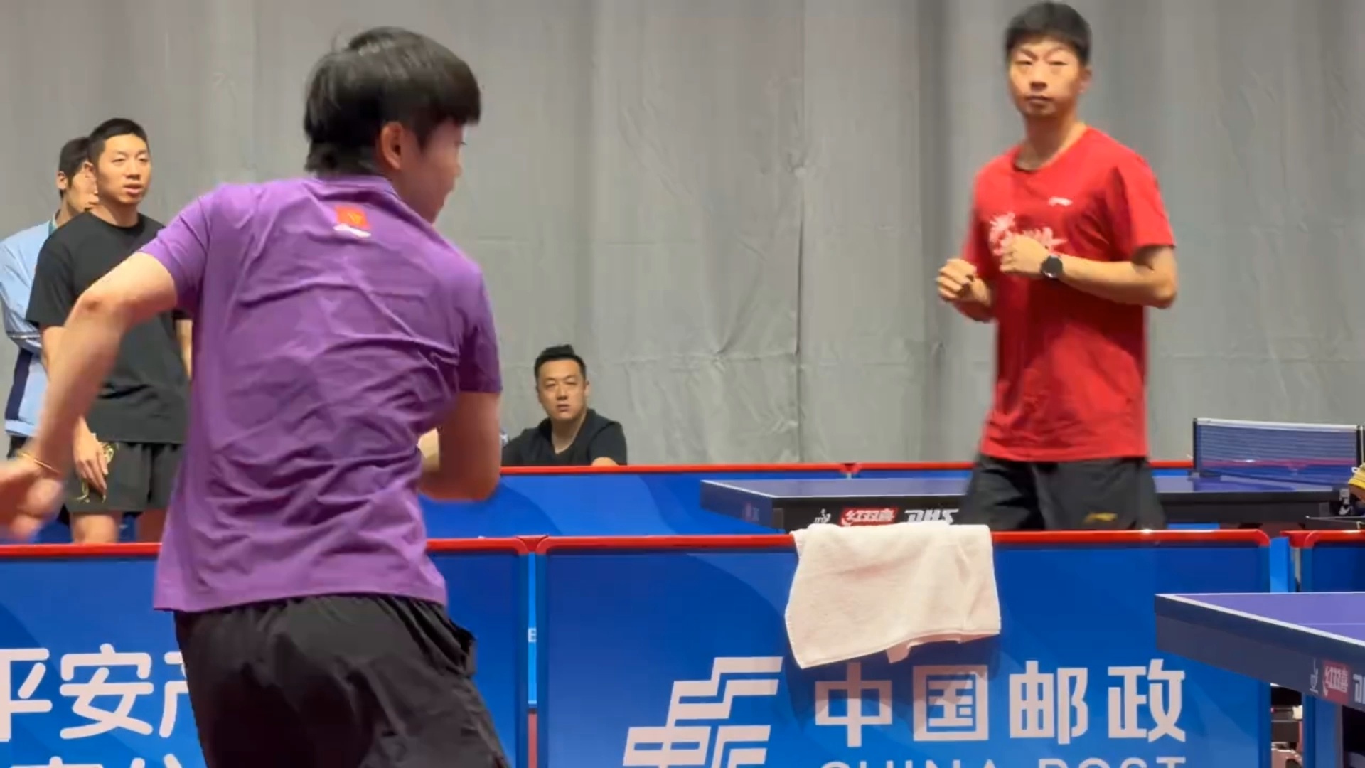 捡一些全锦赛马龙训练 📷袁健博&许丛珊 