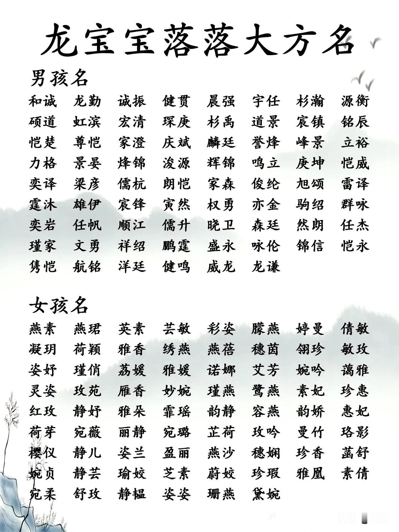 落落大方、好听好记的宝宝名字
以下是为您生成的一些落落大方、好听好记的宝宝名字，