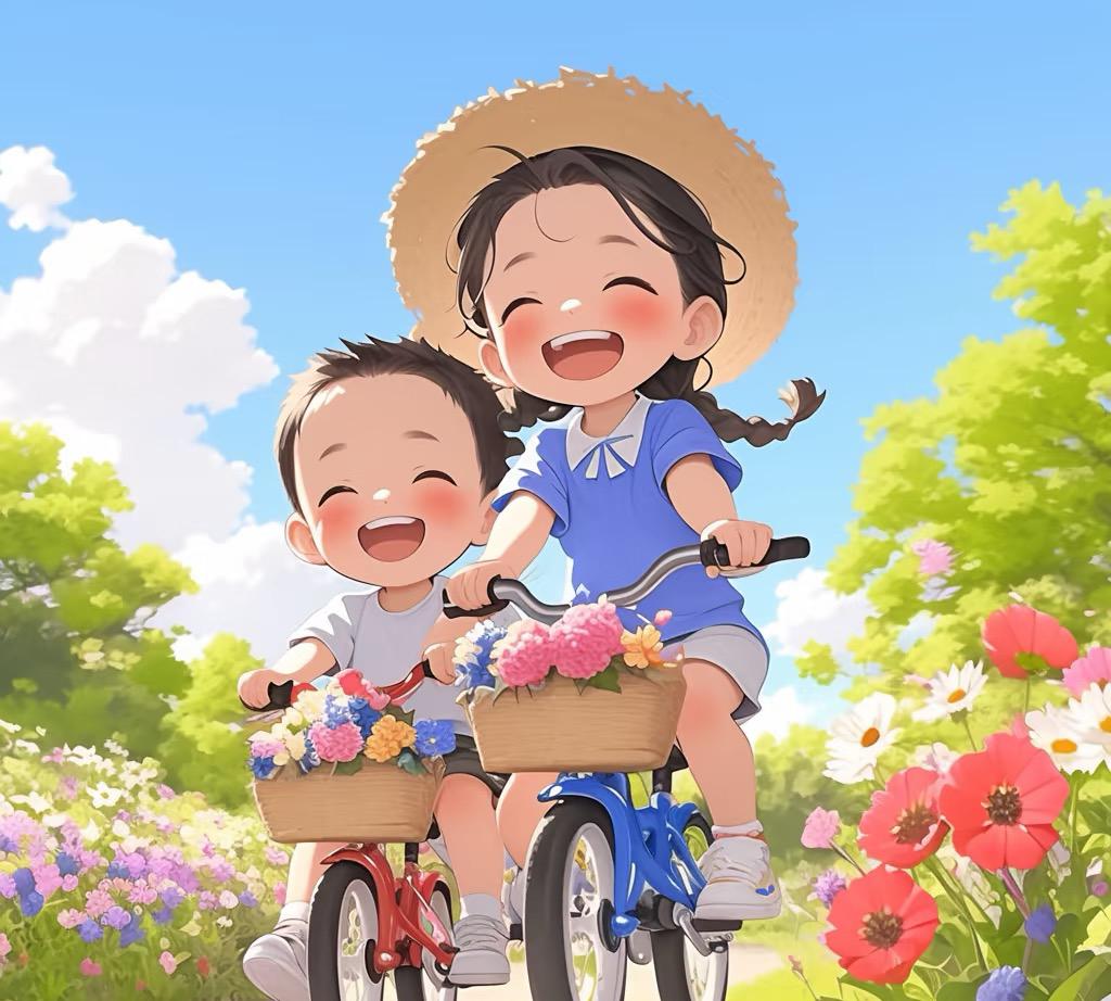 晚上九点准时关灯睡觉，睡觉之前是每天20分钟的听故事时间。

没想到今天晚上俩孩