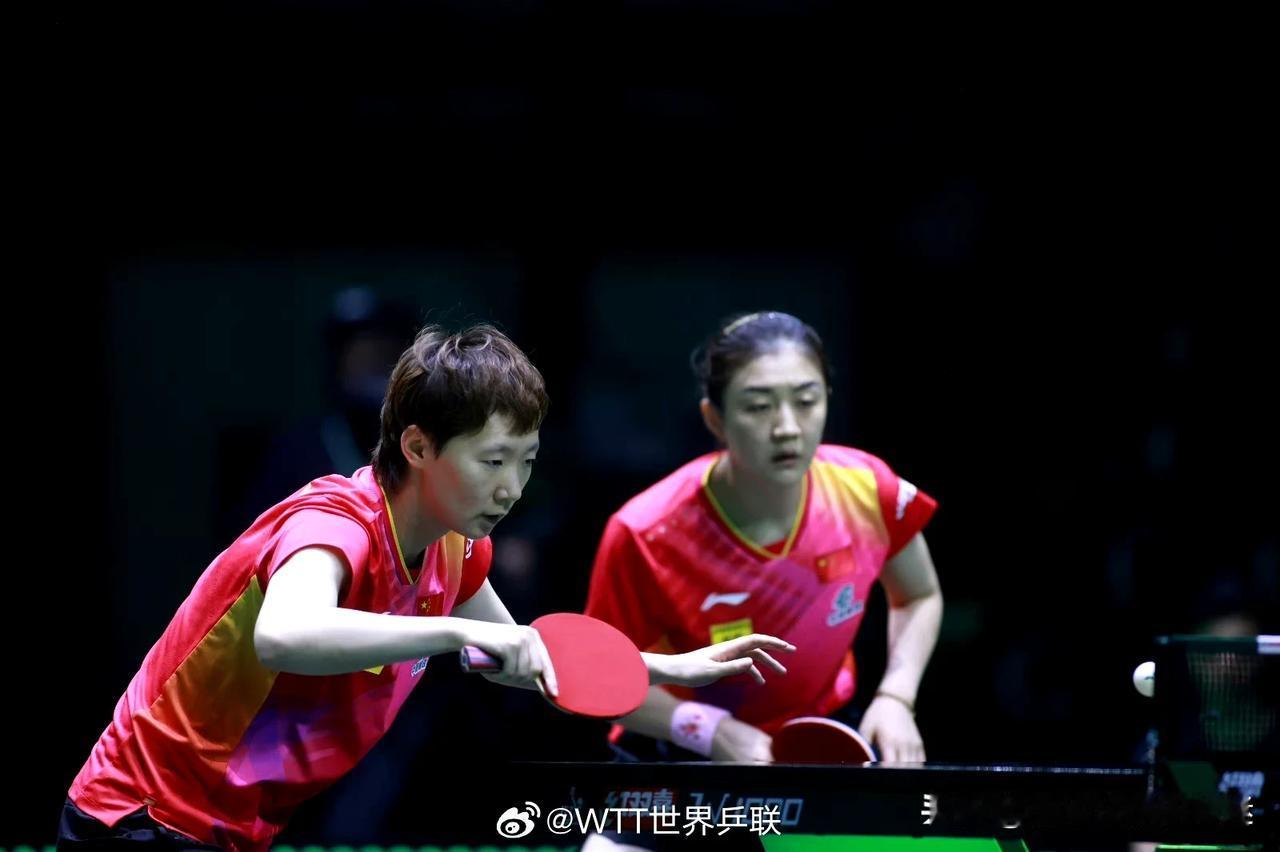 WTT沙特大满贯赛：国乒下一轮对阵表
1、19:00女双决赛：“中韩之战”
陈梦