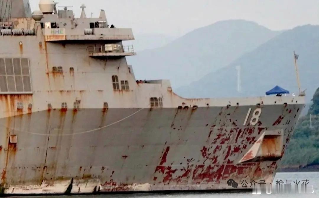 这是美军的“查尔斯顿”号濒海战斗舰（USS Charleston, LCS-18