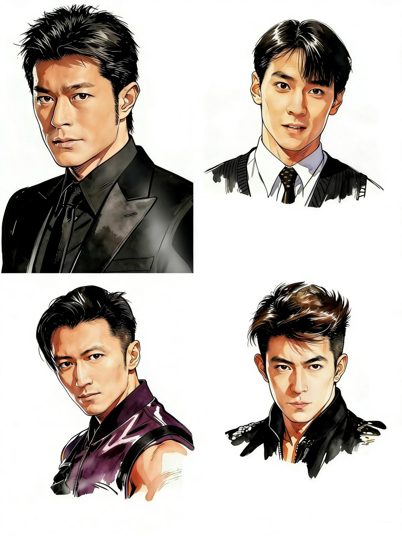 在香港电影日益衰落的新千年前向，有四位新生代男演员是公认的接班人，肩负振兴香港电