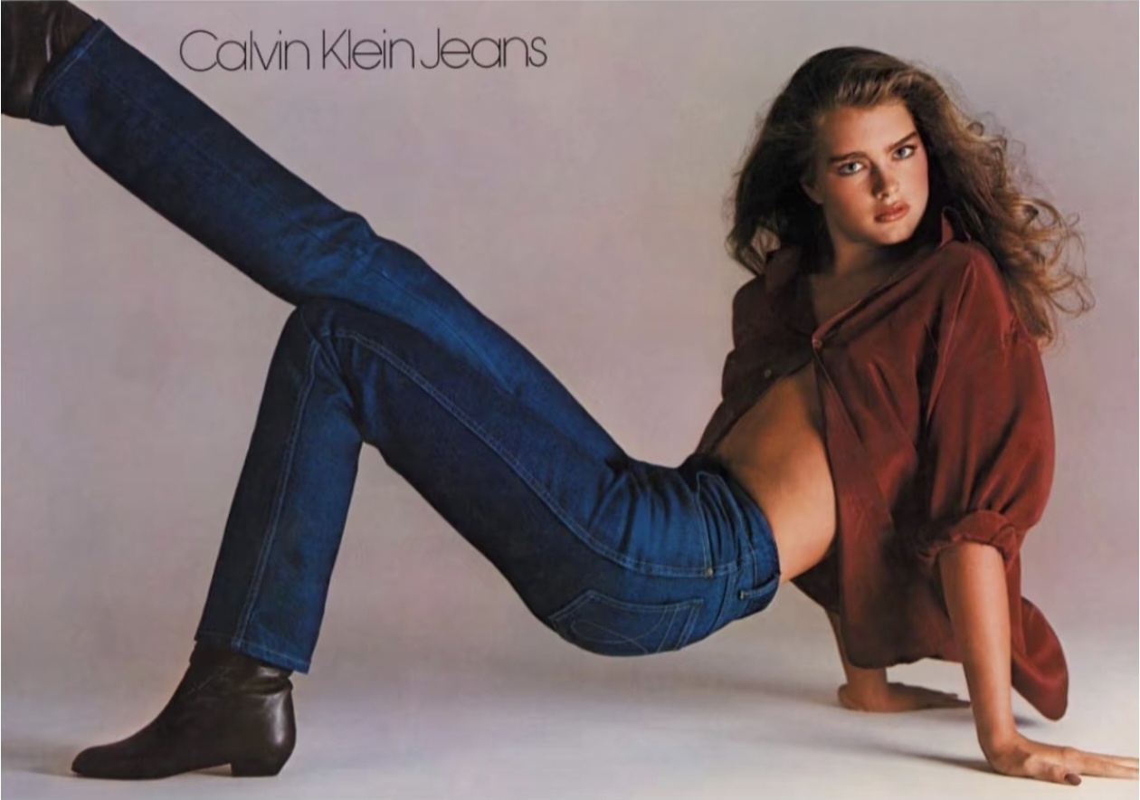 【来自投稿】波姬小丝拍摄的CK牛仔裤广告 