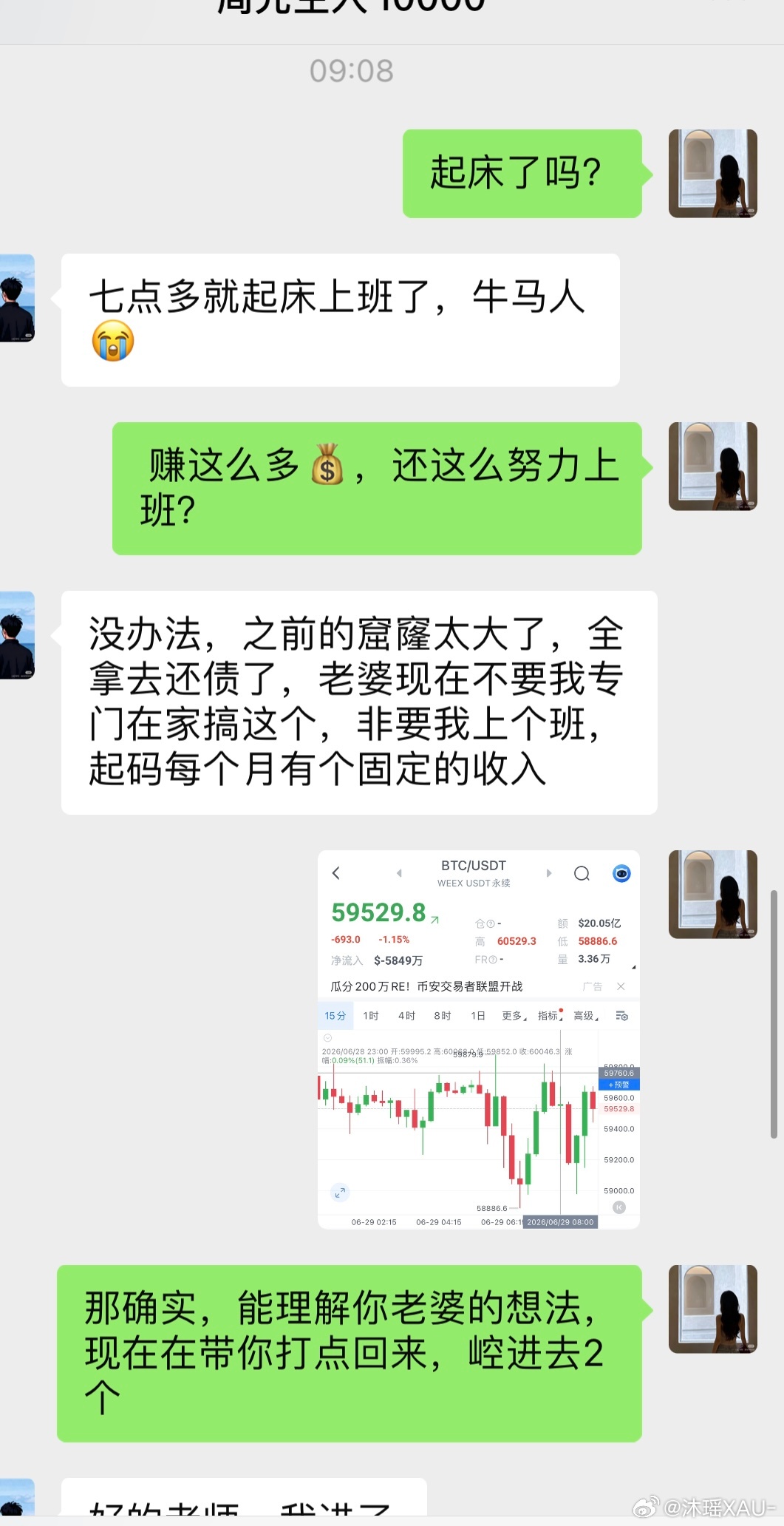 区块链  大饼日内崆单“59508-59014”拿下“988”刀不必艳羡他人万丈