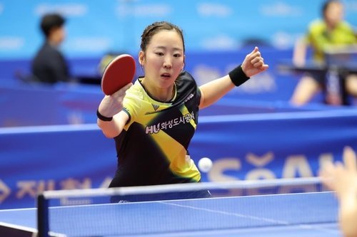 韩国男乒伦敦世乒赛5人成员确认张禹珍 安宰贤 吴晙诚 金章元 林有诺女乒还有最后