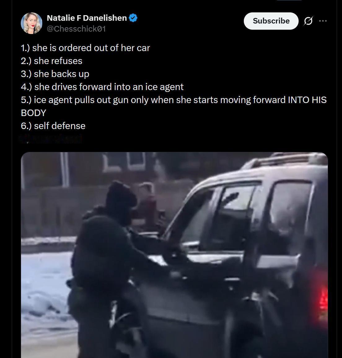 美国移民和海关局执法局特工的枪声，打断了特朗普“委内瑞拉大捷”的喜悦。

当地时