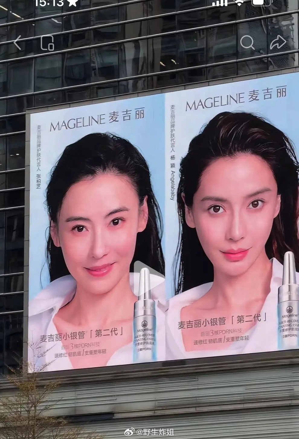 张柏芝和angelababy时隔多年又同框了 