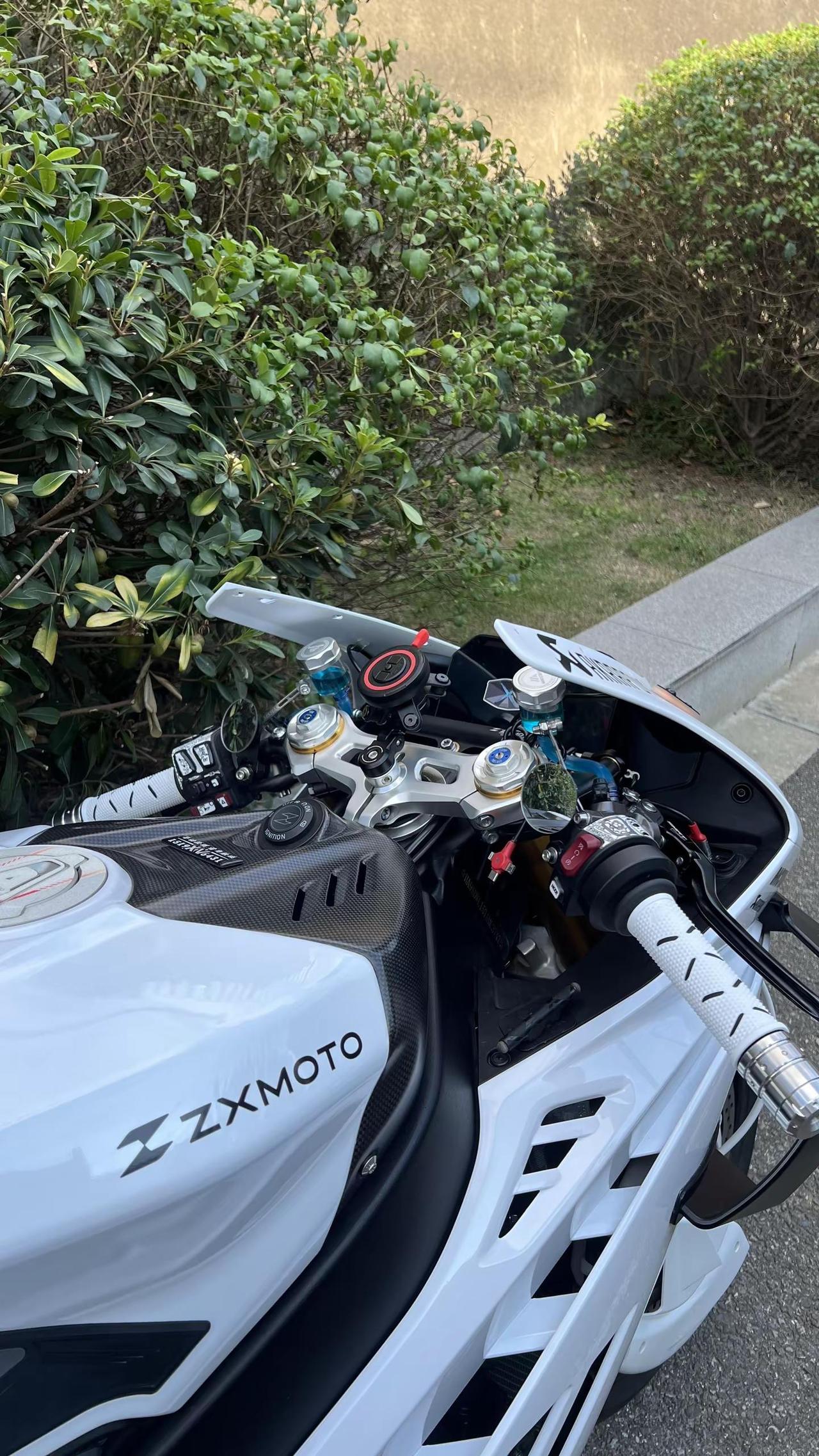 要不就这样吧，也挺有味道。张雪820rr 人生的第一台仿赛 仿赛跑车