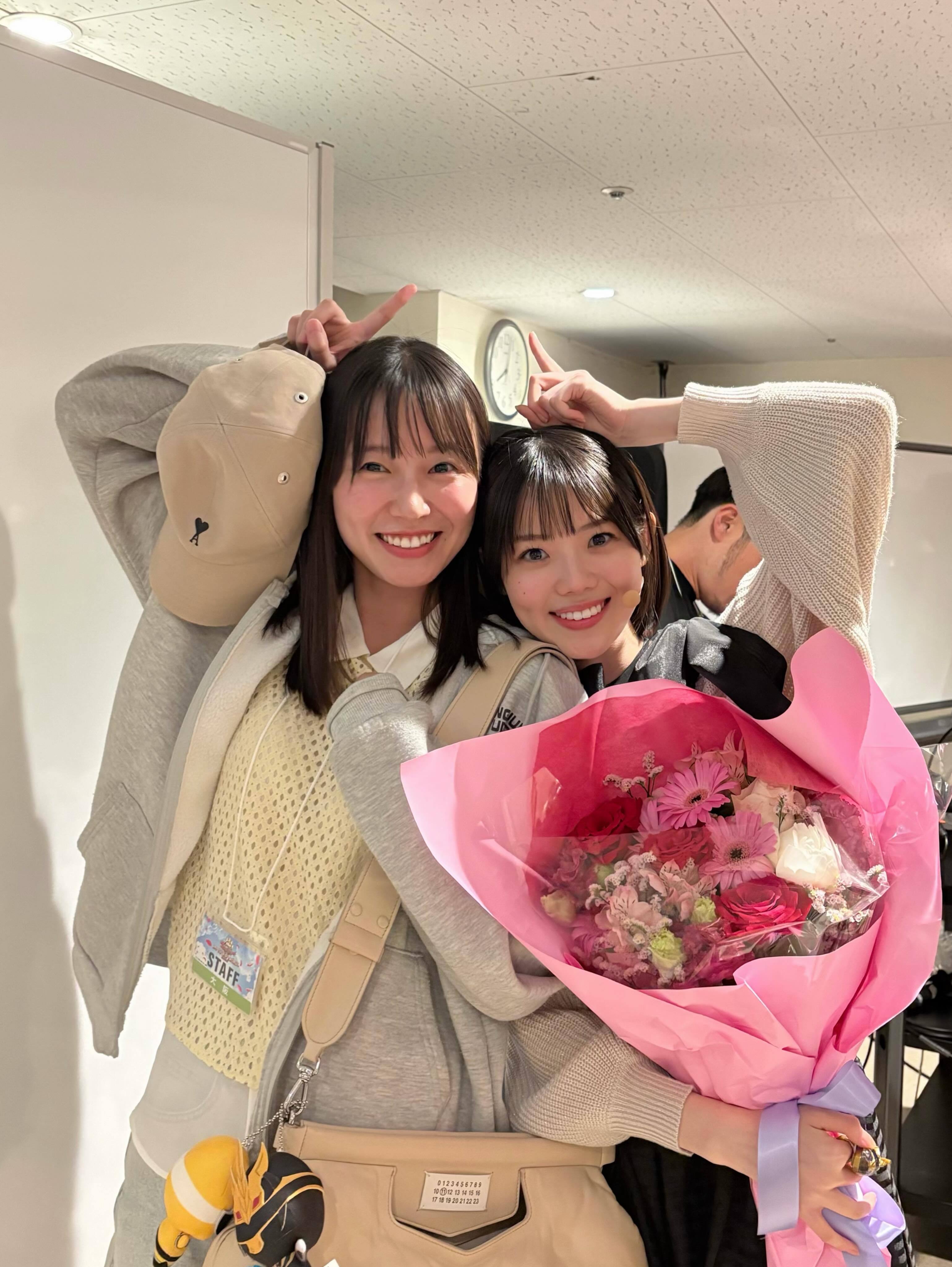 志田音音（大好きなこっちゃんのFLTへ💐改めてお疲れ様☺︎一緒に暮らしていて大
