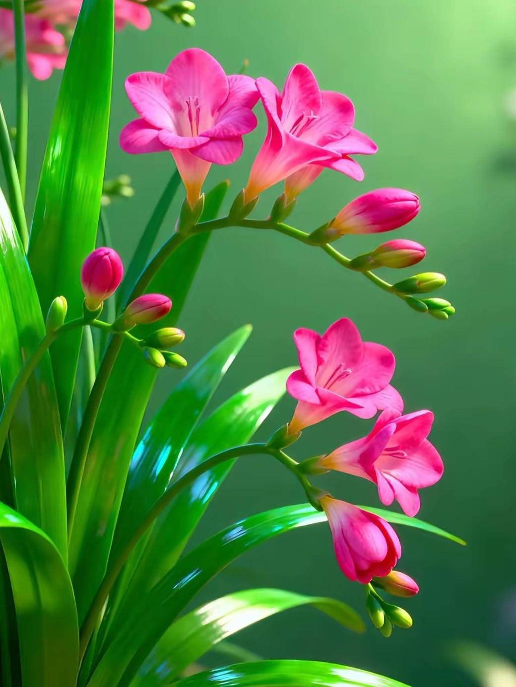 花朵漂亮
花香入鼻