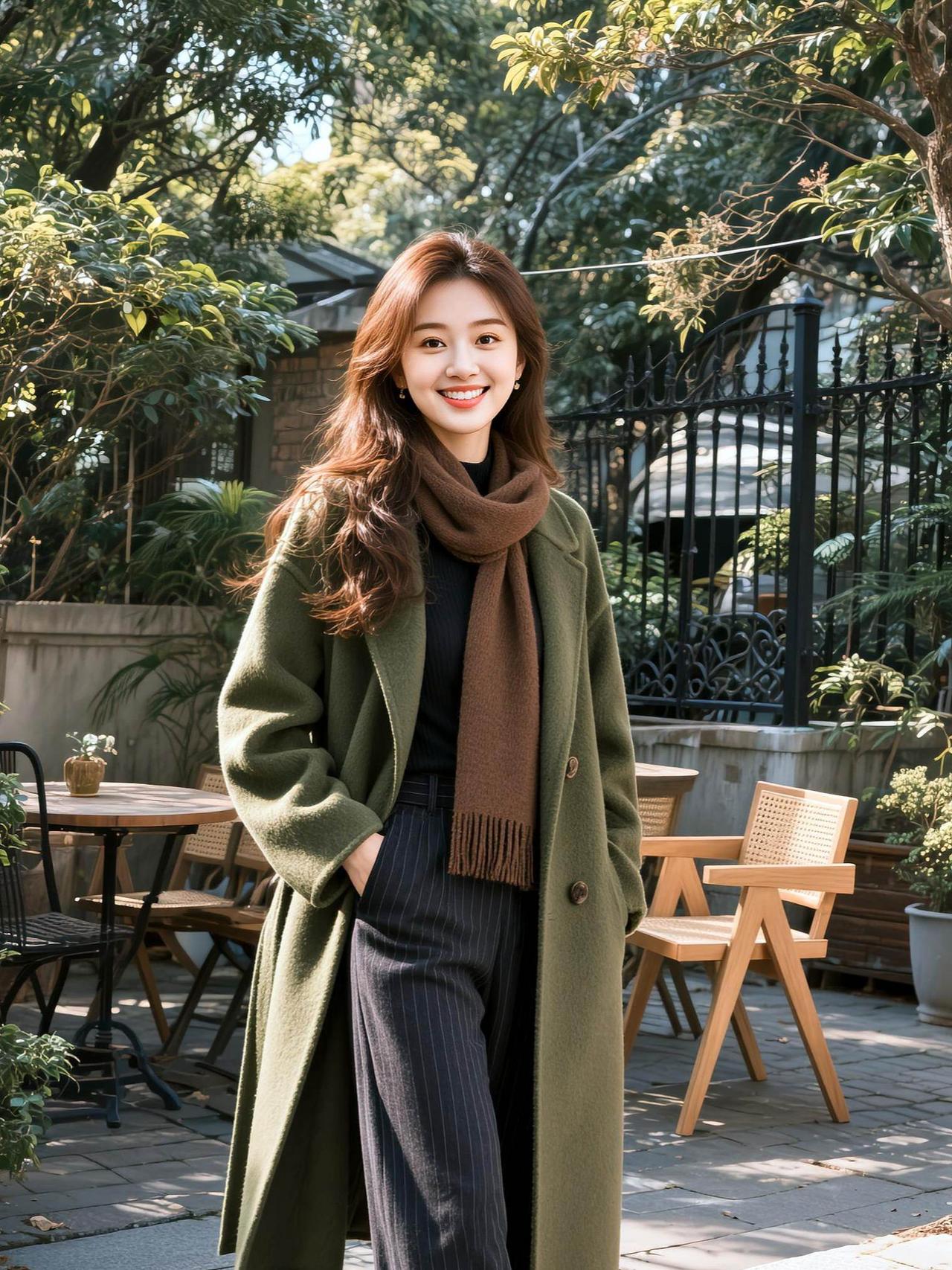 AI秋日氛围感写真 抖音ai创作 高颜值