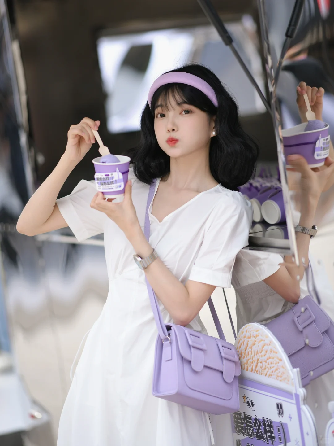 今天是快乐女孩 👧🏻 爱怎么样就怎么样💜