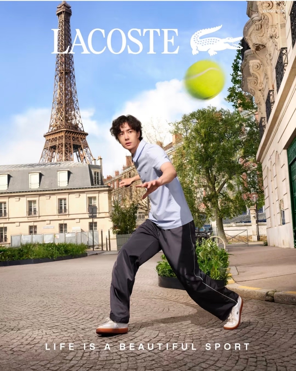 Lacoste JAPAN外网更新。不愧是得过国际广告大奖的品牌，广告设计既有创