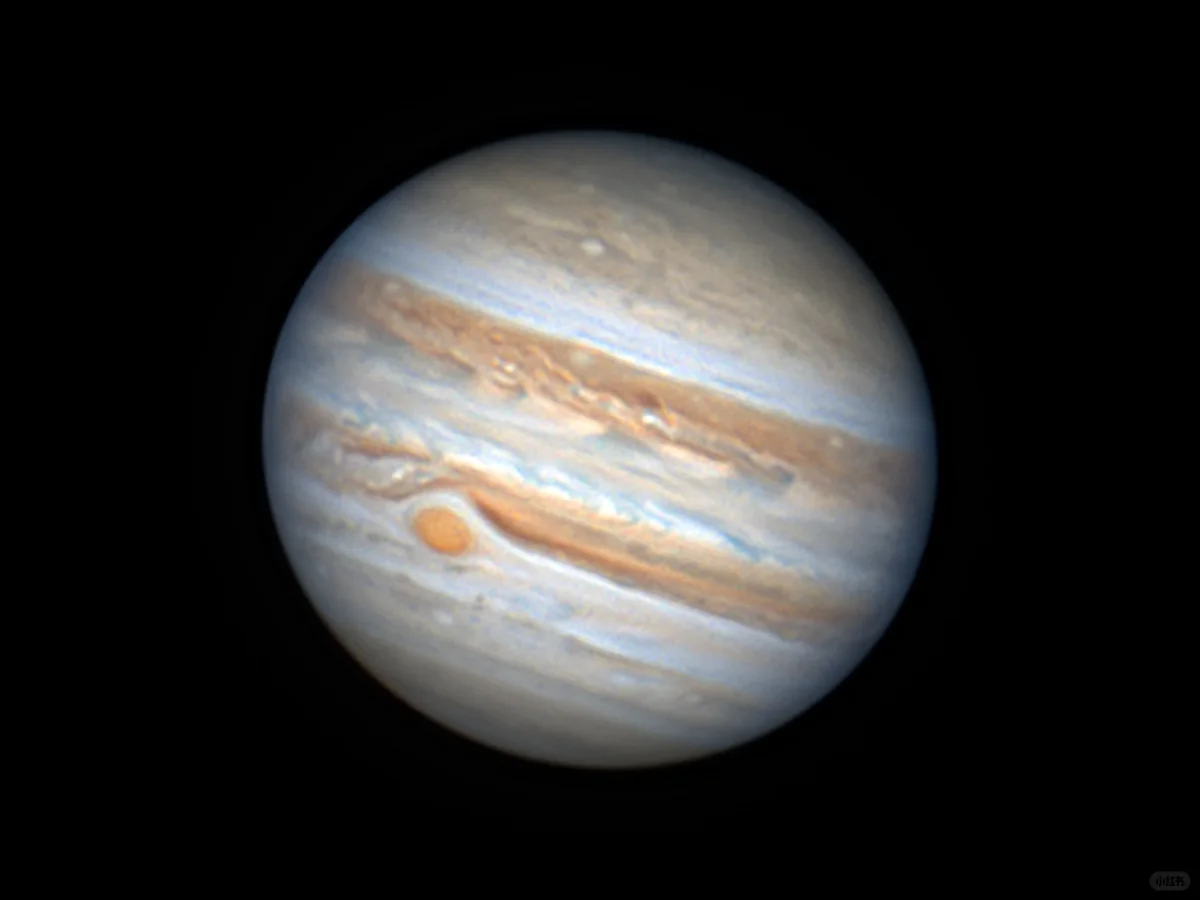 11.28凌晨的木星大红斑