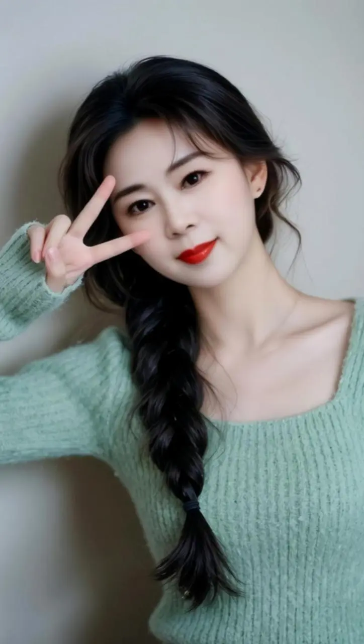 AI清新麻花写真 随变ai随便玩