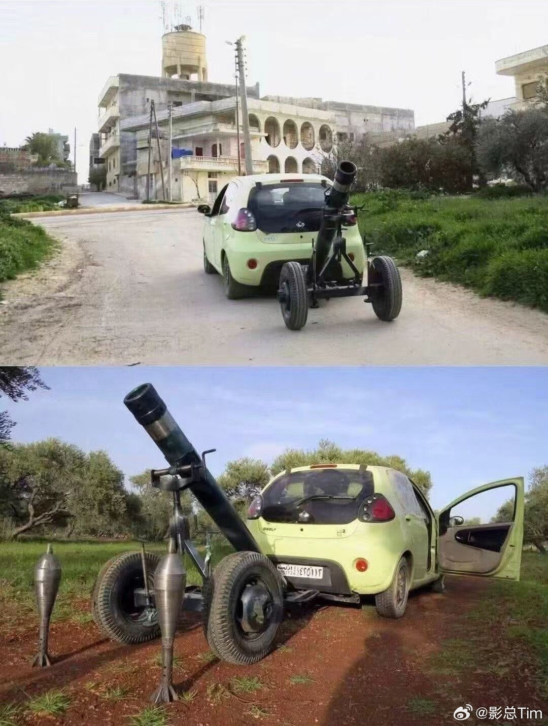 在海外战场上没有什么是不可以的，就算是吉利熊猫也可以