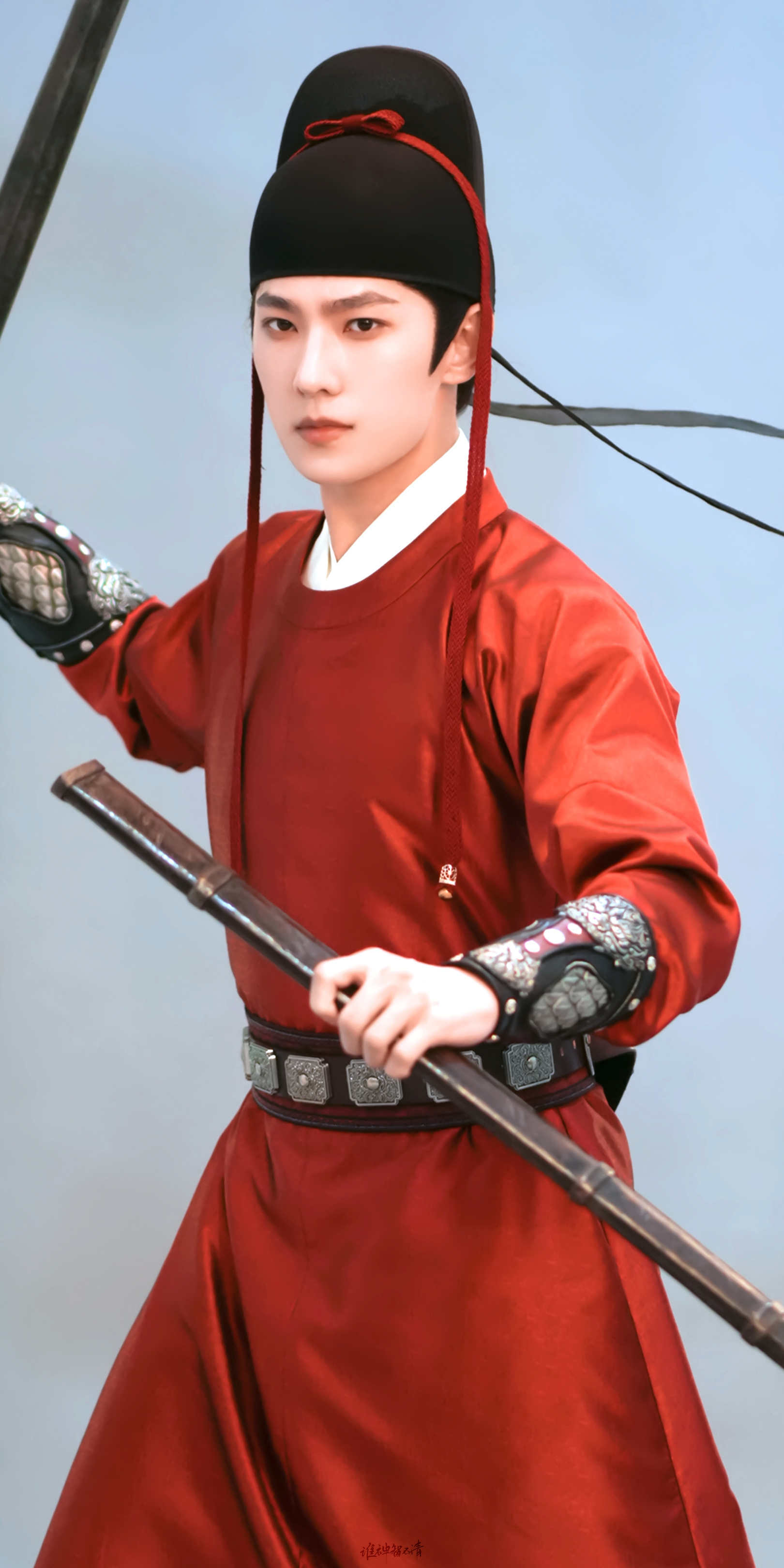 展昭这套红色官服真好看，眉清目秀！杨洋展昭 ｜杨洋雨霖铃 