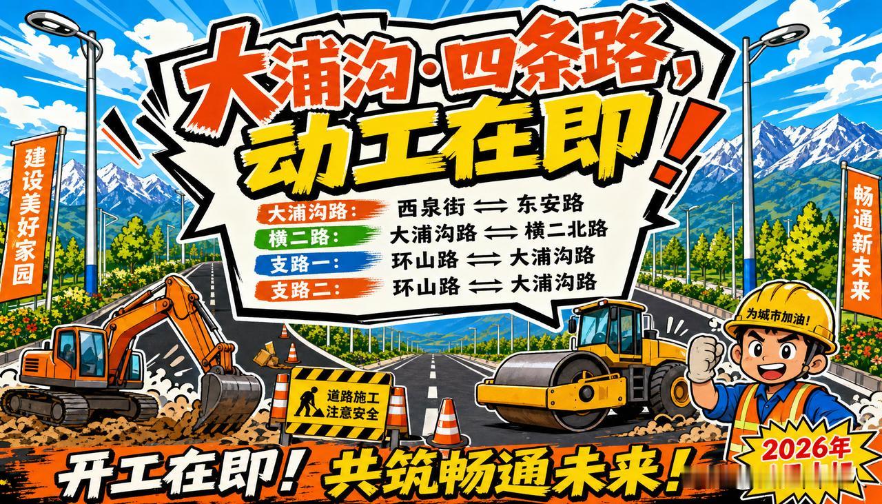 昨天（6月1日），十二师大浦沟片区土地收储与土地一级开发项目（一期）施工一标段的
