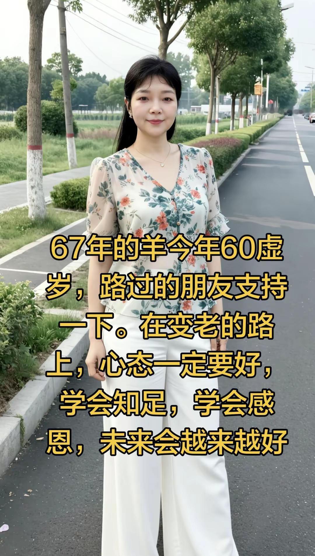 过好每一天就好。AI轻熟随拍 ai创作全新升级 心态好一切都会好，健康是最大的财