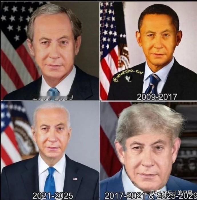 网友调侃：美国历史上任期最长的总统！小布什，奥巴马，拜登，特朗普都被夺舍啦[恐惧