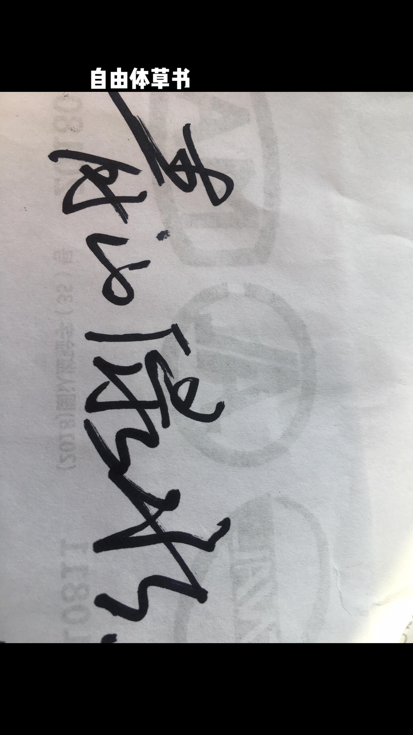 不会写瞎写，拿不出手。以后打算拜师练字