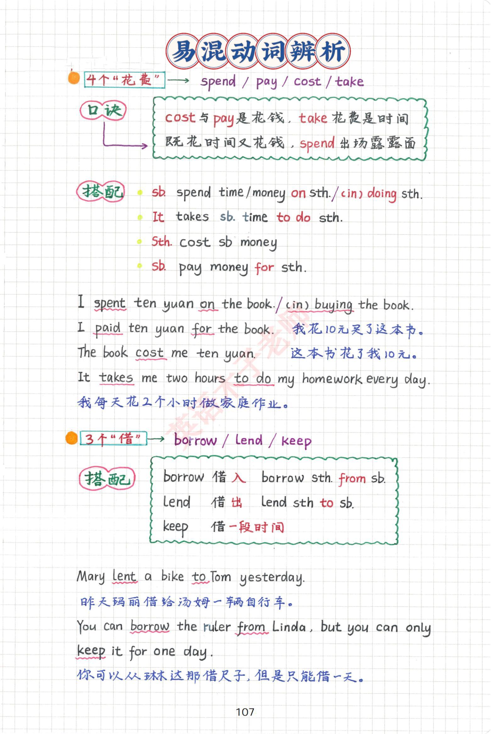 易混动词辨析，一次看个够！
