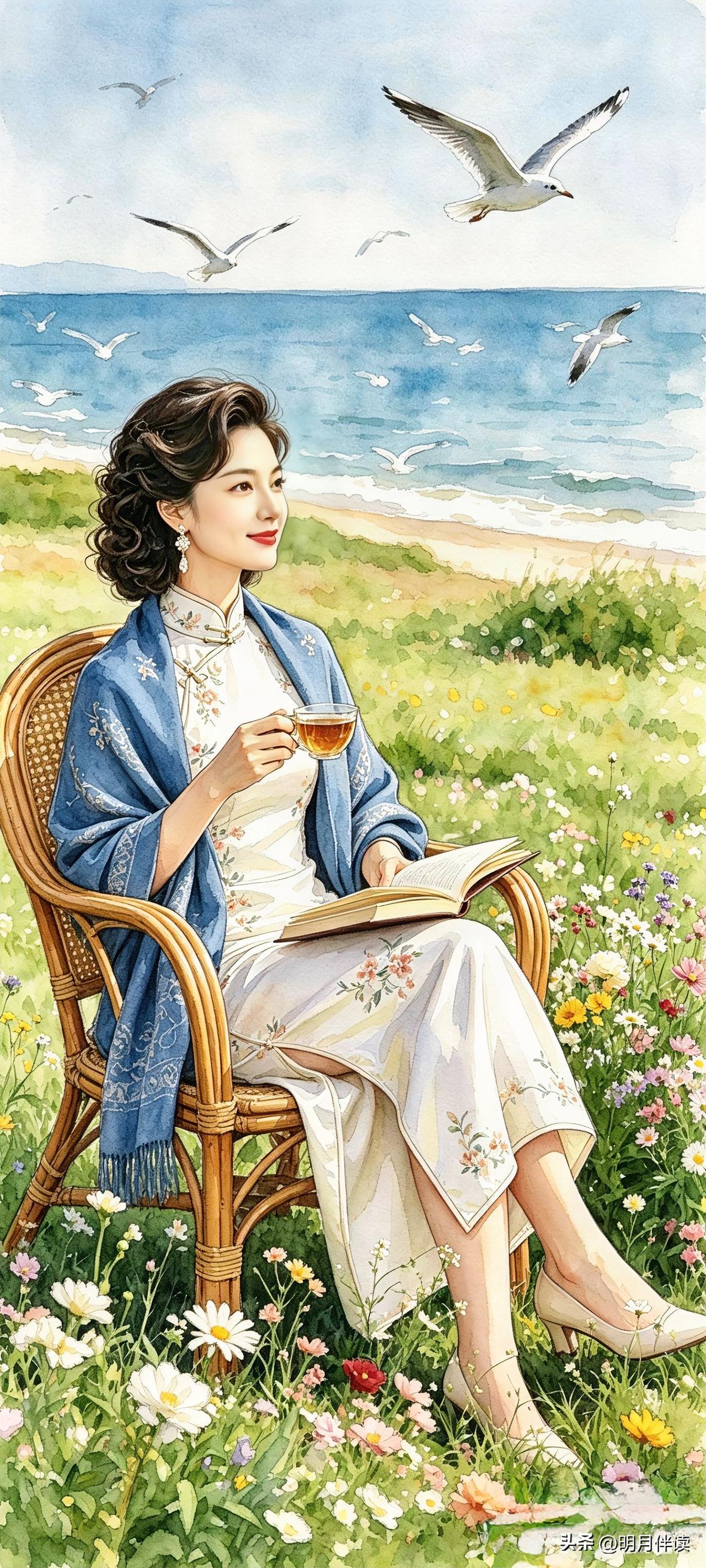 很有见识的一段话：
“保护自己最好的方法是，不期待伴侣爱你，不期待父母理解你，不