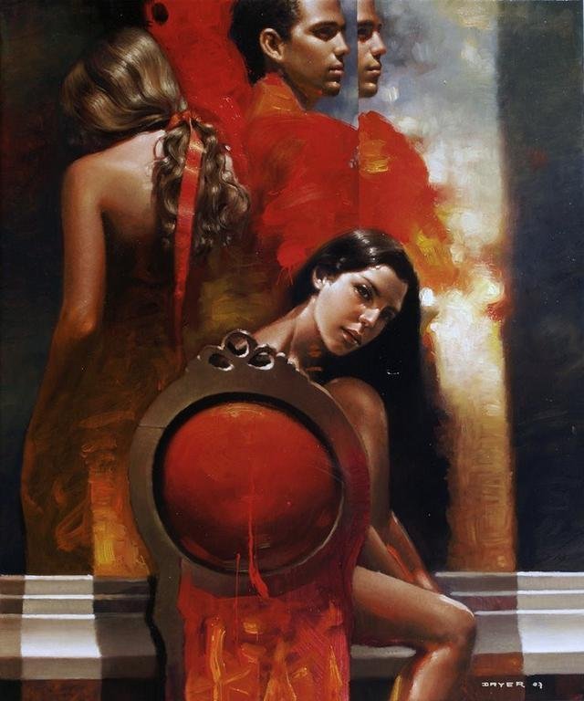阿根廷艺术家迭戈·蒂亚尔（Diego Dayer）的油画世界，无疑是一个充满独特