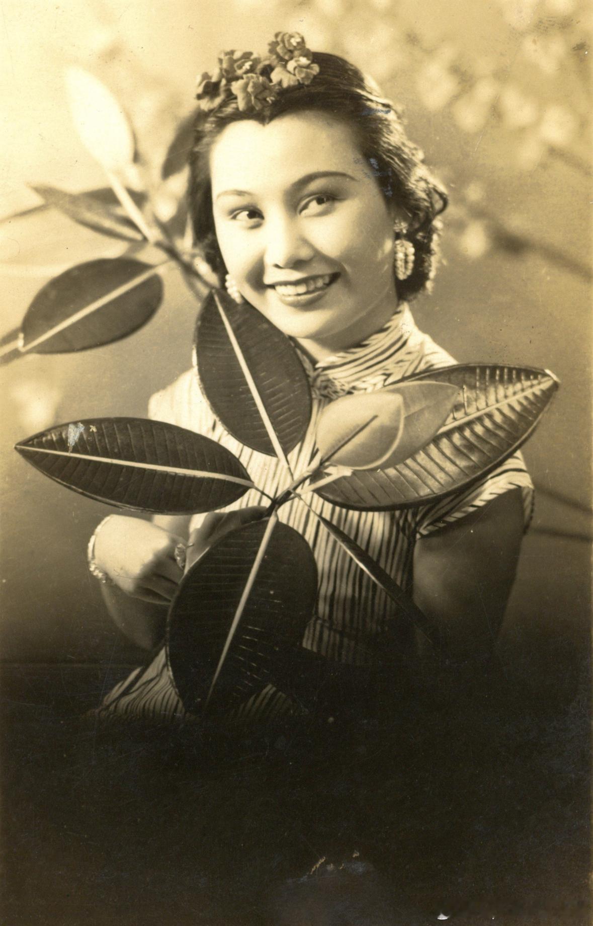 30年代白杨肖像照历史影像