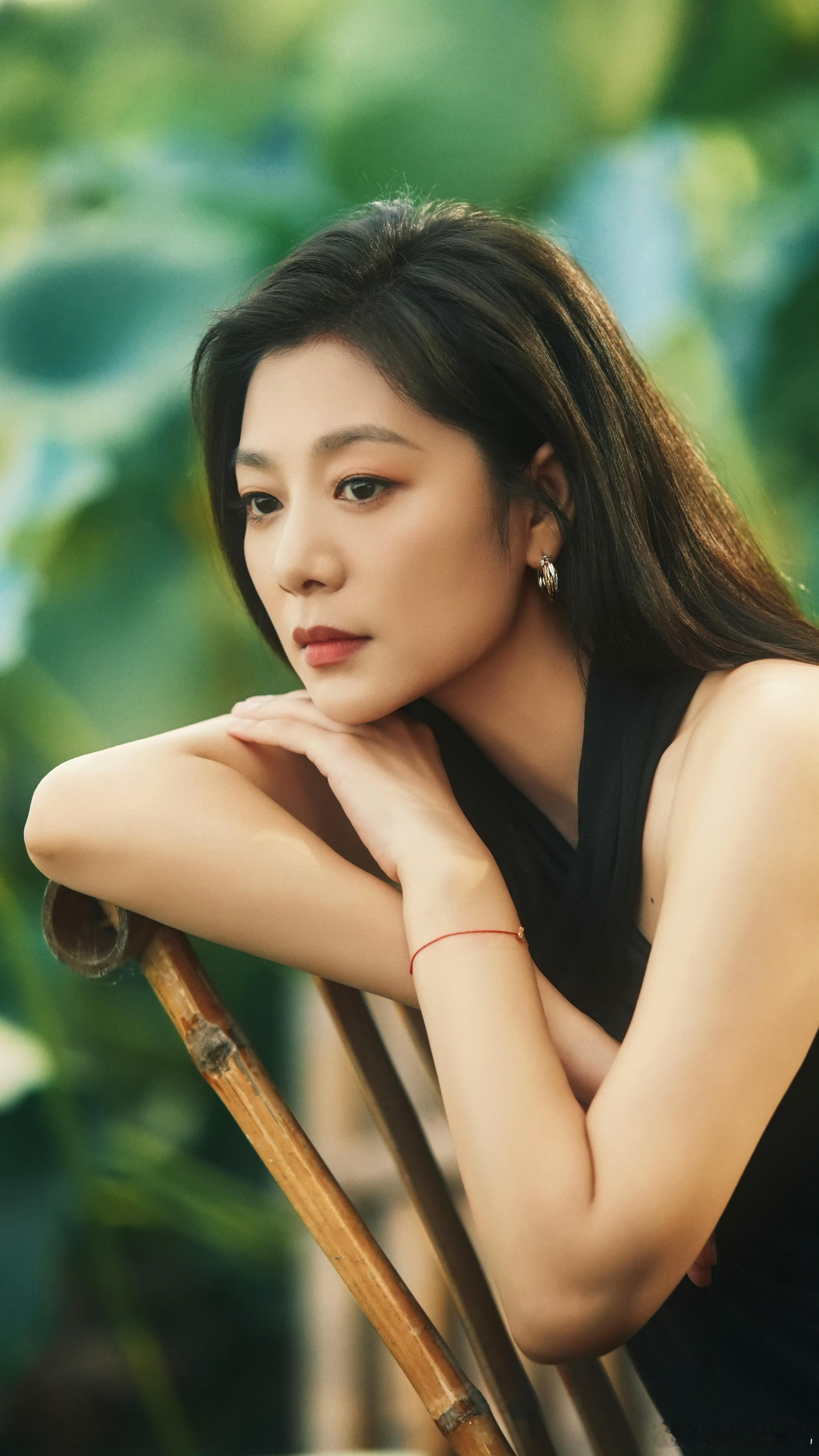 王真儿中秋晒照 ​​​