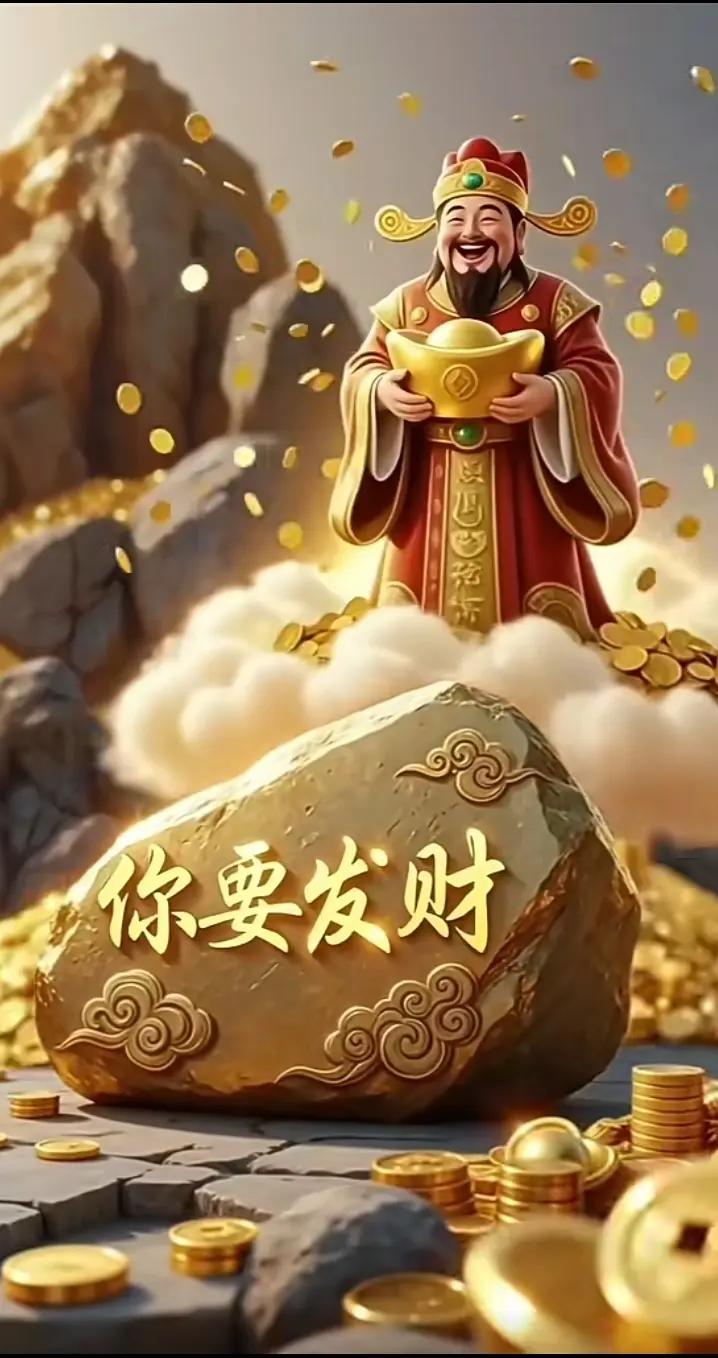 金船列阵
元宝满舱
“财来”二字金光灿灿
鸿运当头的彩练绕船飞舞
这满海的金帆