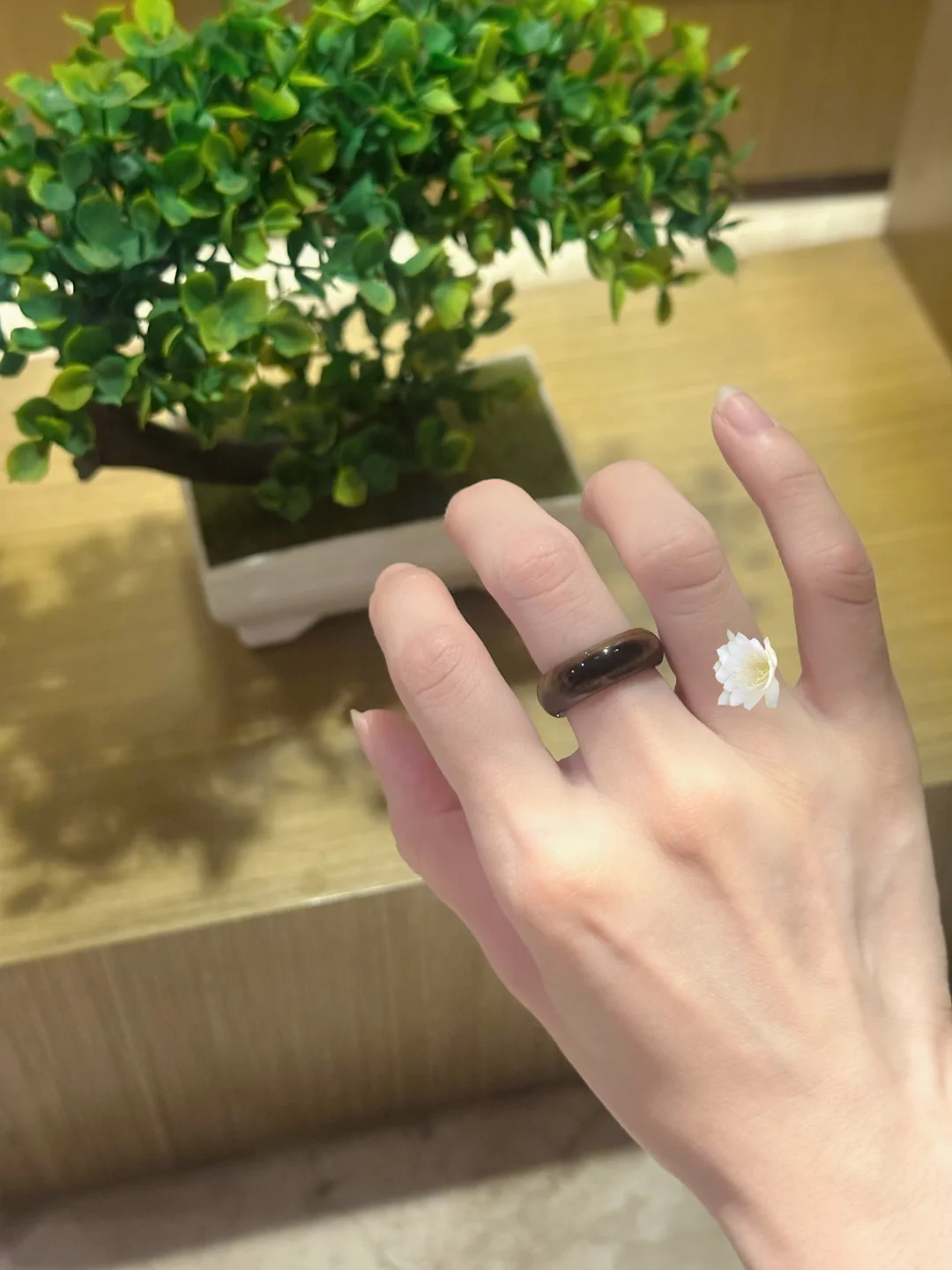 好喜欢这家的海柳戒指😍