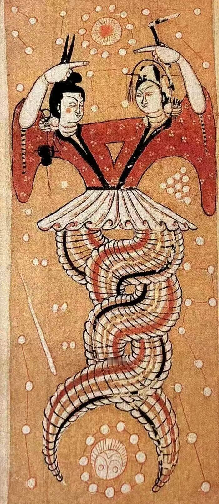 伏羲女娲，你猜到他们是谁了吗？或者说是什么了吗？山海经