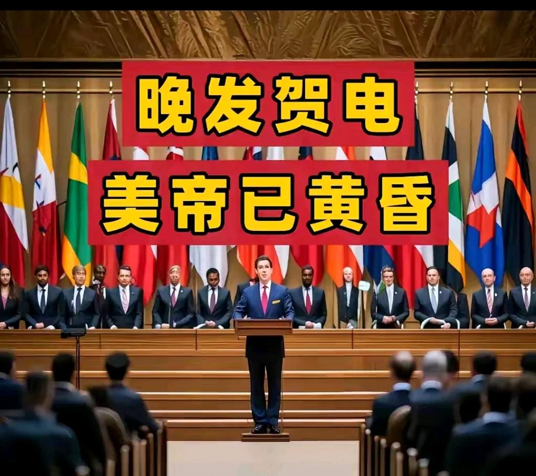 老美太坏了，向我国晚发国庆贺电来羞辱我们？中国网友回答太给力了：美帝国已夕阳西下
