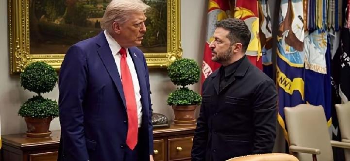美国前脚刚签完制裁俄罗斯能源的法案，后脚就打电话找普京要柴油，一个半小时谈成，这