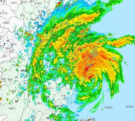 “白海豚”已经登陆——以14级强台风的状态登陆浙江玉环，接下来将给我国带来极大范