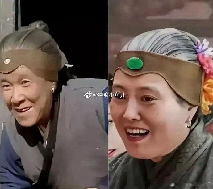新版的刘姥姥哪里需要救济，头上的宝石卖了都能吃一年了吧 ​ ​​​
