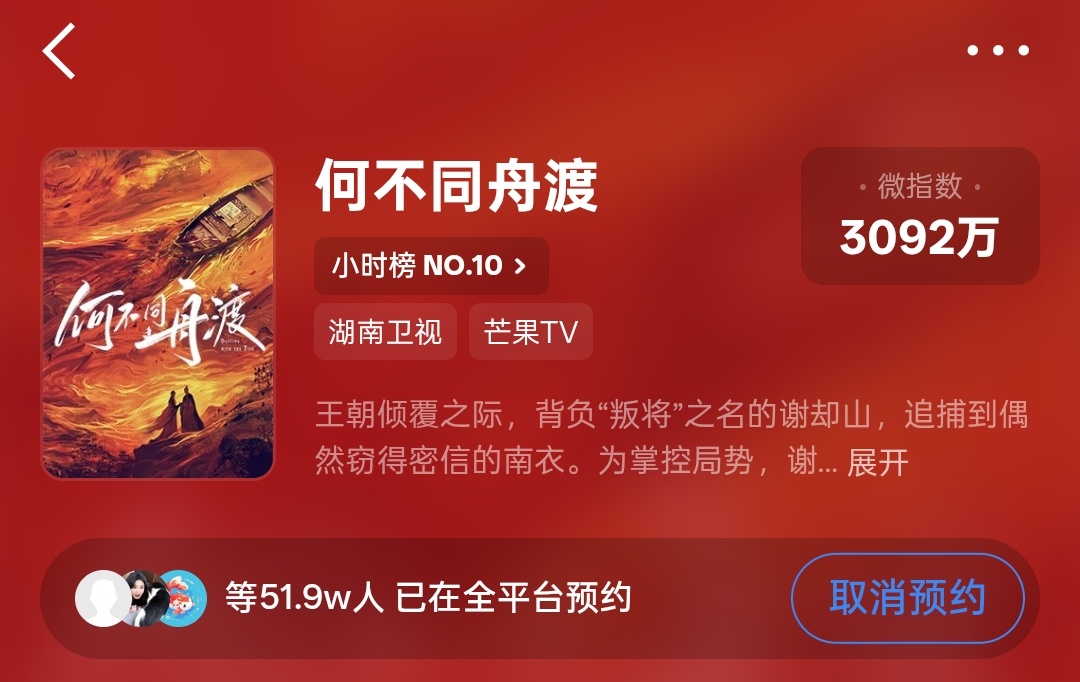 差一点点是52w预约，来人啊！！！1️⃣所有🐀在🧣预约2️⃣所有🐀切青少年