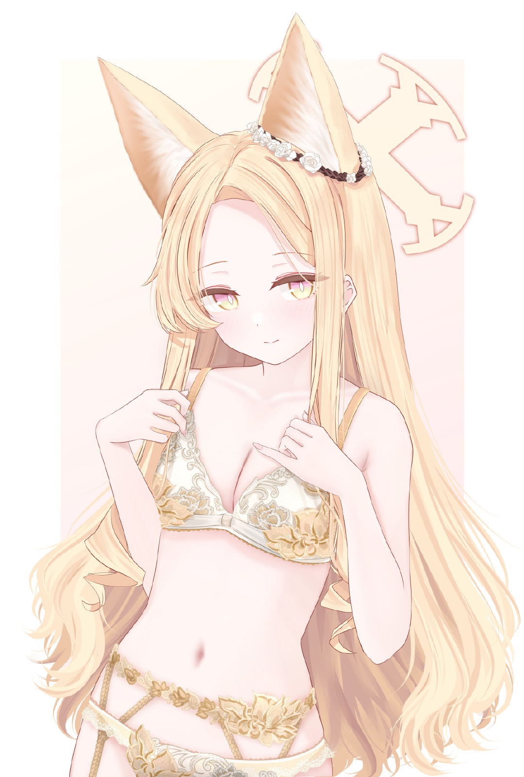 百合园圣娅——碧蓝档案——画师: 更紗灯弾，网页链接