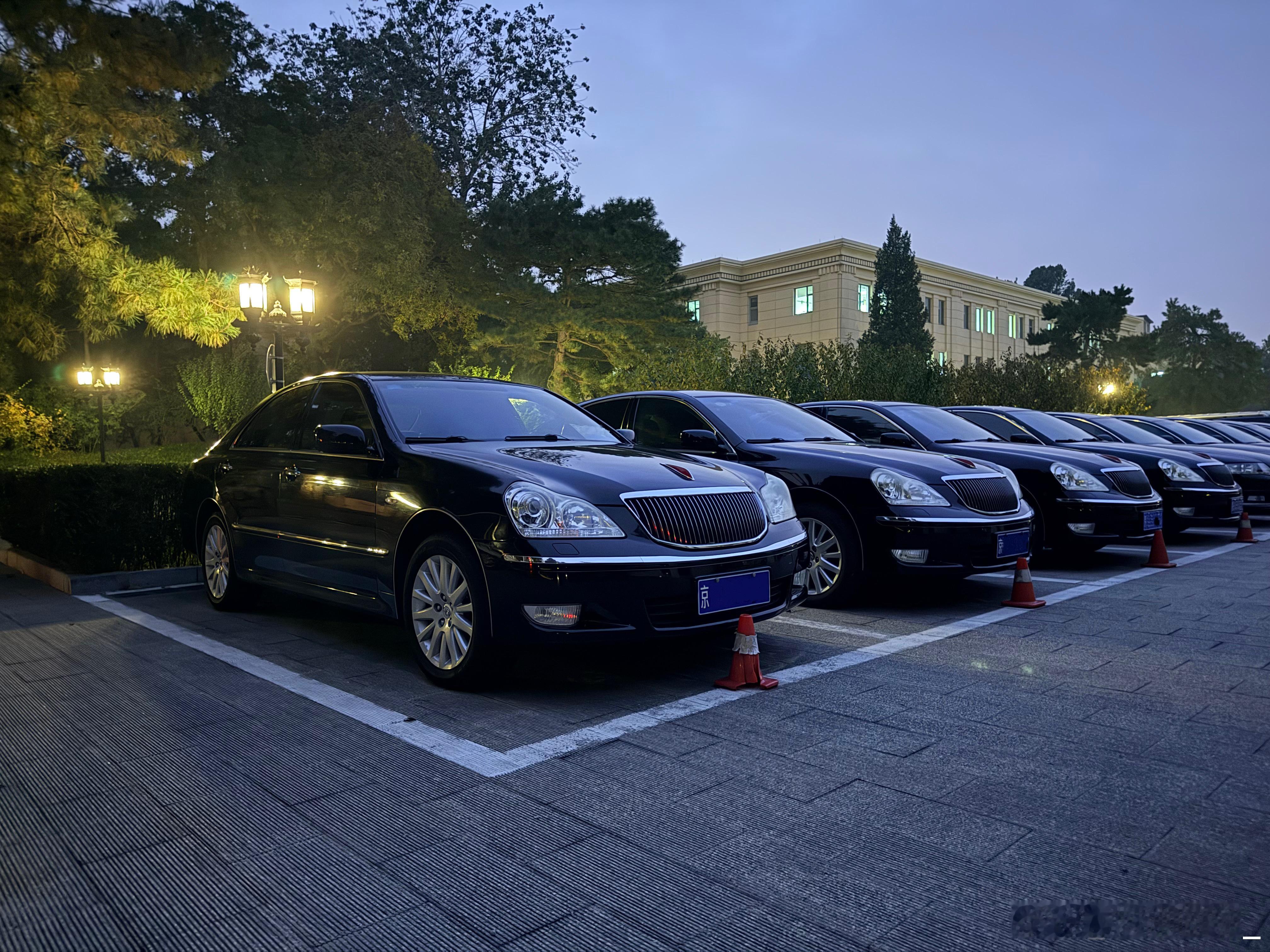 着也太整了吧！而且还有一排！这也算是个好东西了！红旗标的十二代皇冠