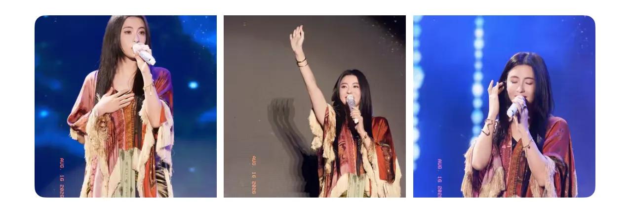 家人们谁懂啊！
昨天看到张柏芝在青岛演唱会
舞台上的照片，我真的是狠狠惊艳了一把
